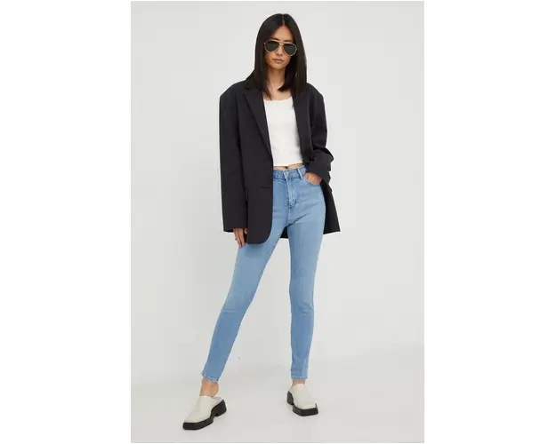 Wrangler jeansi High Rise Skinny Forkeeps femei , high waist