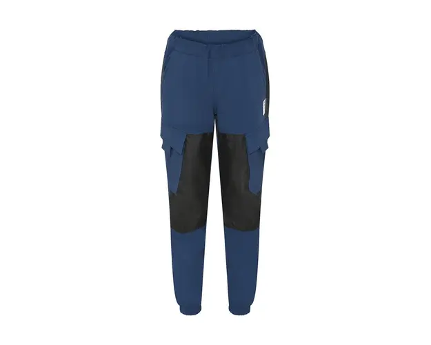Lego Wear pantaloni copii culoarea albastru marin, modelator