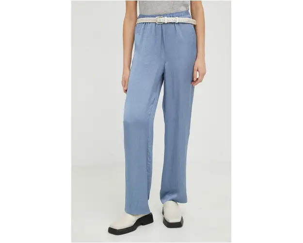 American Vintage pantaloni femei, drept, high waist