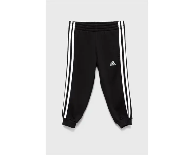 adidas pantaloni de trening pentru copii H65796 culoarea negru, cu imprimeu