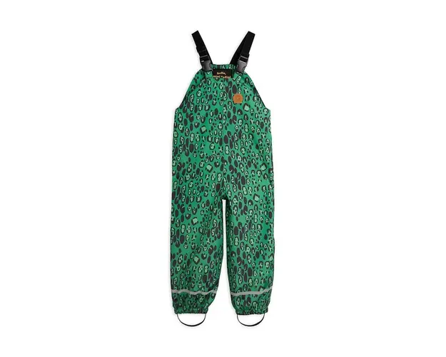 Mini Rodini pantaloni copii culoarea verde
