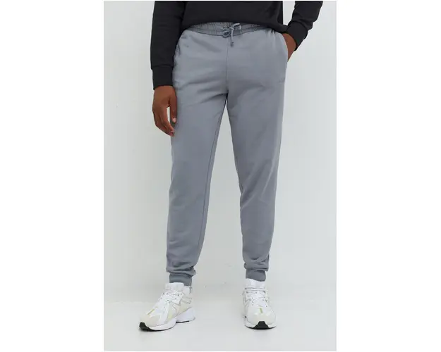 Fila pantaloni de trening barbati, culoarea gri, cu imprimeu