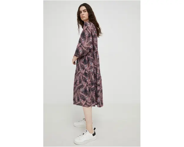 Drykorn rochie midi, evazati