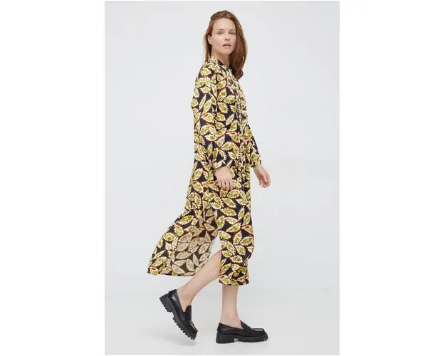 Sisley rochie midi, drept