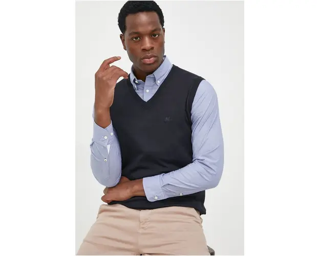 Lindbergh vesta barbati, culoarea albastru marin, light