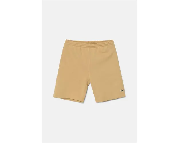 Lacoste pantaloni scurti barbati, culoarea bej