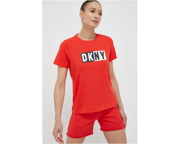 Dkny tricou femei, culoarea rosu