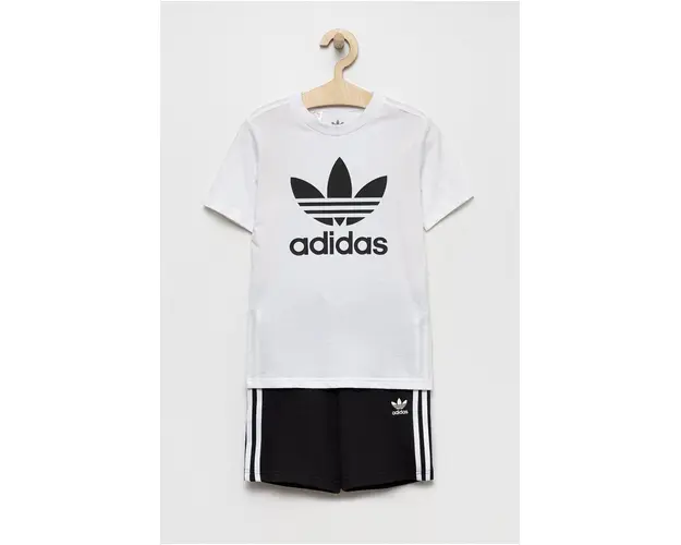 adidas Originals compleu copii culoarea alb
