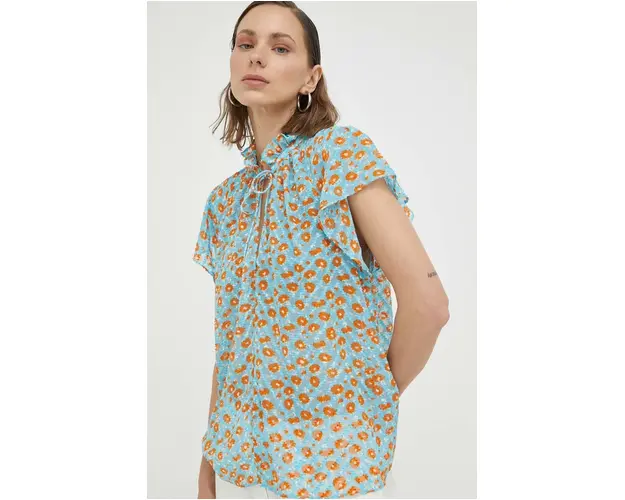 Samsoe Samsoe bluza femei, cu model