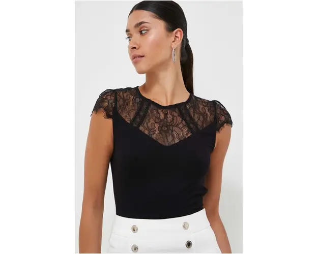 Morgan bluza femei, culoarea negru