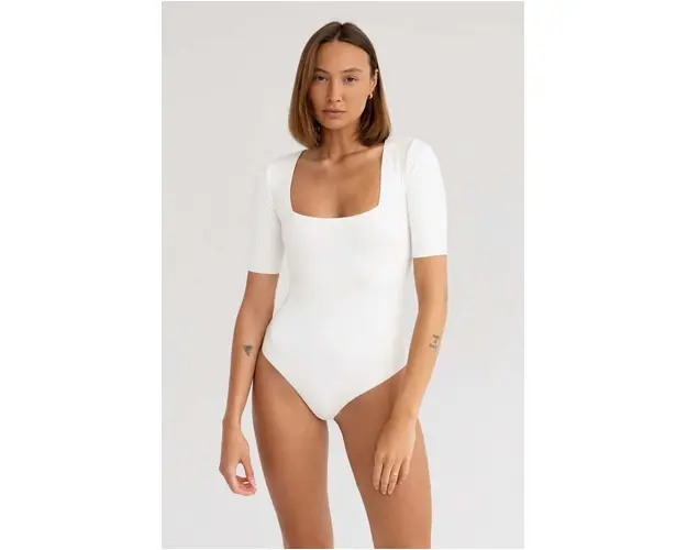 Saint Body bluza femei, culoarea alb, neted