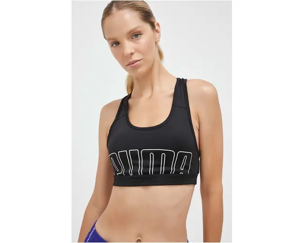 Puma sutien sport 4Keeps culoarea negru, modelator