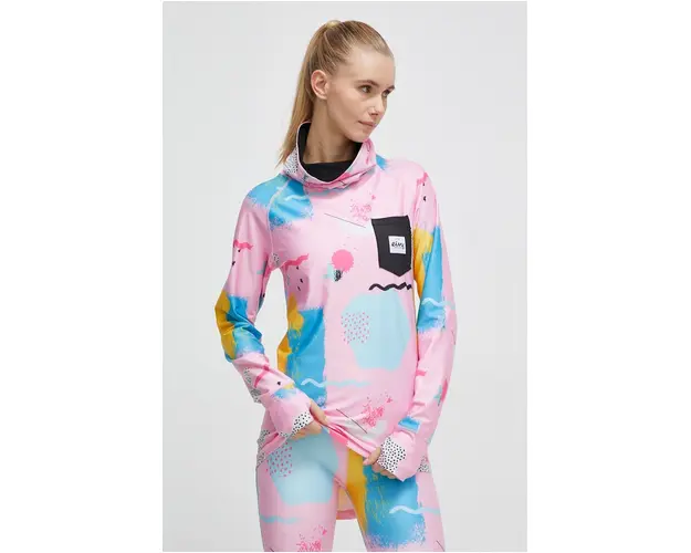 Eivy longsleeve functional Icecold Gaiter culoarea roz