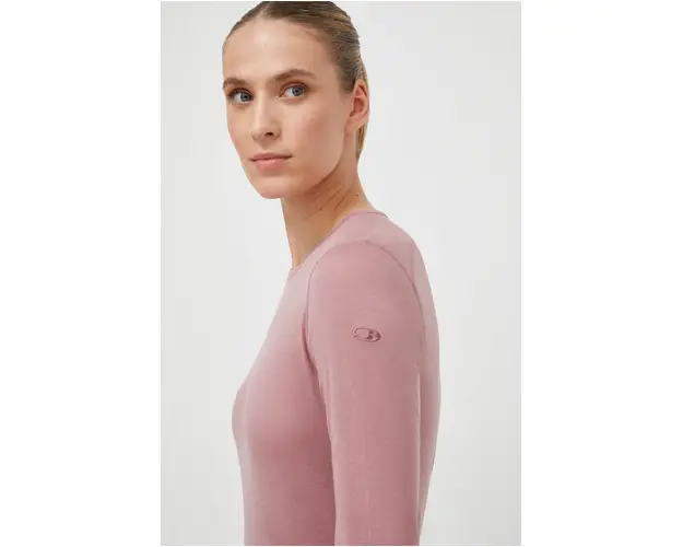Icebreaker longsleeve functional 200 Oasis culoarea roz