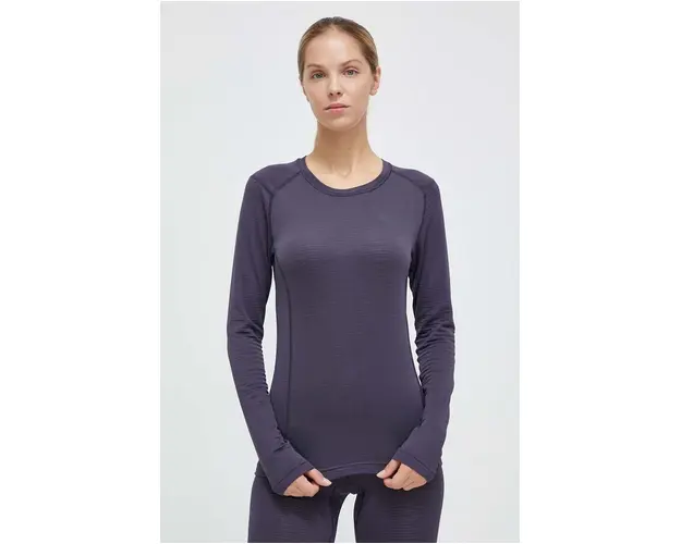 Jack Wolfskin longsleeve functional Infinite culoarea albastru marin