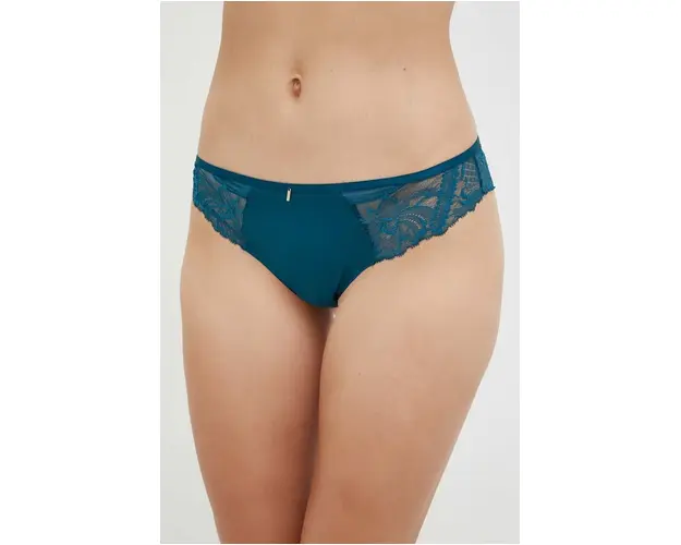 Chantelle chiloti brazilieni culoarea verde