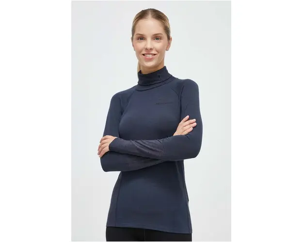 Peak Performance longsleeve functional culoarea albastru marin