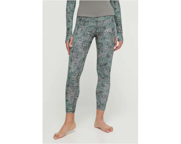 Picture jambiere functionale Xina Printed culoarea verde