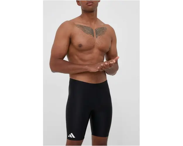 adidas Performance pantaloni scurti de baie Solid culoarea negru IA7090