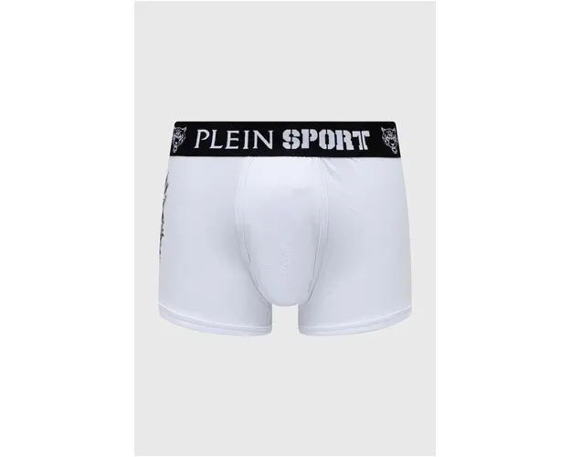 PLEIN SPORT boxeri barbati, culoarea alb
