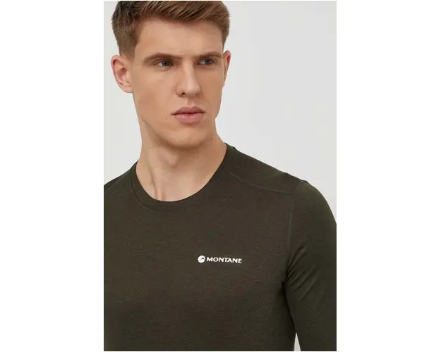 Montane longsleeve functional Dart culoarea verde