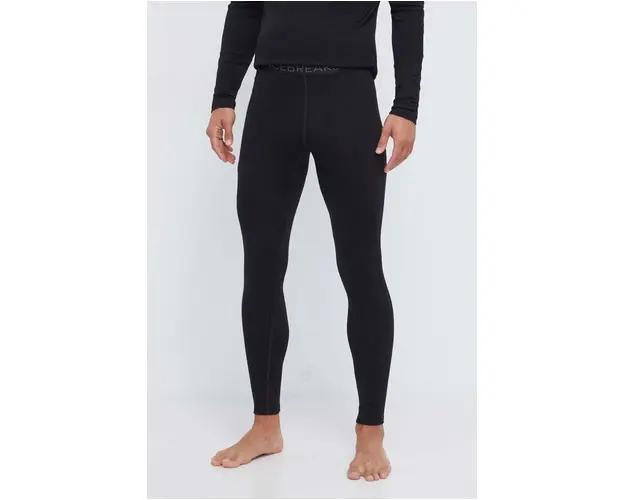 Icebreaker jambiere functionale 260 Tech culoarea negru