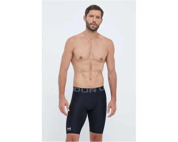 Under Armour pantaloni scurti de antrenament culoarea negru