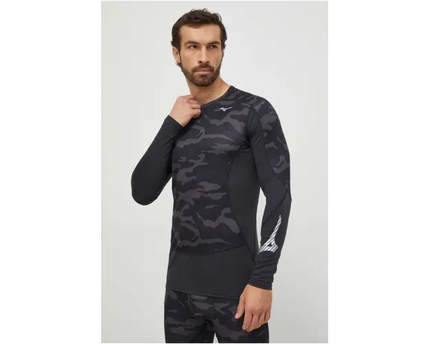 Mizuno longsleeve functional Virtual Body G3 culoarea negru