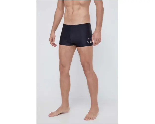 Nike costum de baie culoarea negru