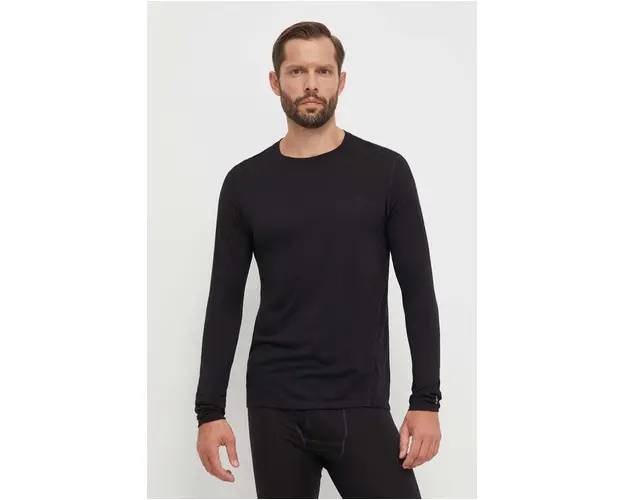 Smartwool longsleeve functional Classic All-Season Merino culoarea negru