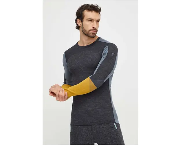 Smartwool longsleeve functional Intraknit Thermal Merino culoarea gri