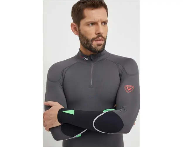 Rossignol longsleeve functional Infini Compression Race culoarea gri