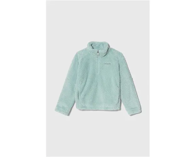 Columbia bluza copii culoarea turcoaz, neted