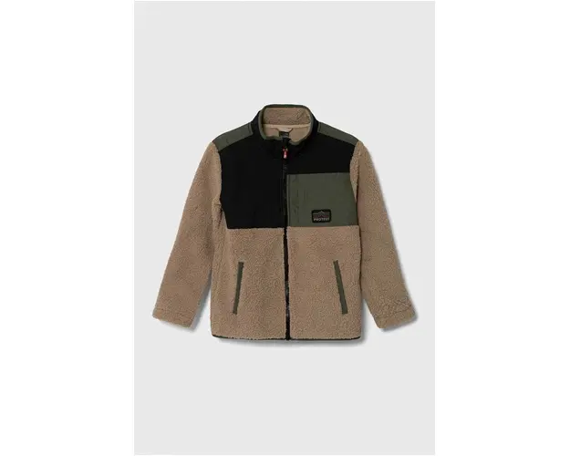 Protest bluza copii PRTHERON JR culoarea bej, modelator