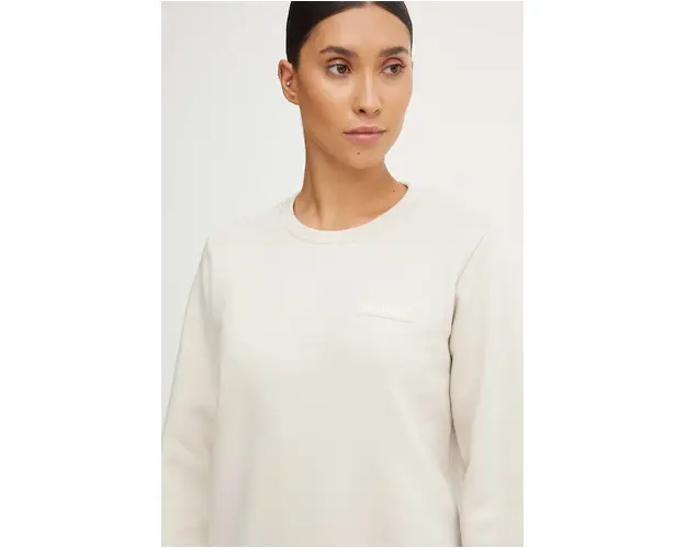 Columbia bluza femei, culoarea bej, cu imprimeu