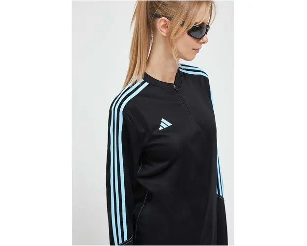 adidas Performance hanorac de antrenament Tiro 23 culoarea negru, cu imprimeu