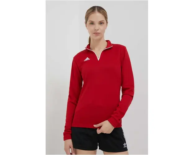 adidas Performance hanorac de antrenament Entrada 22 culoarea rosu, uni H57551