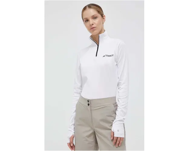 adidas TERREX hanorac Multi culoarea alb, neted