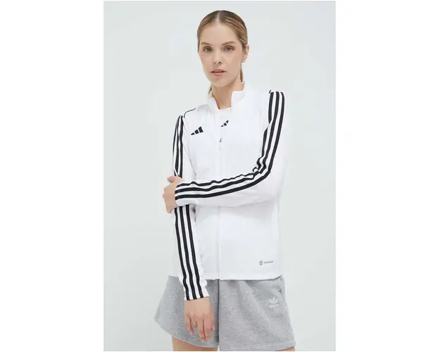 adidas Performance hanorac de antrenament Tiro 23 League culoarea alb, cu imprimeu HS3513