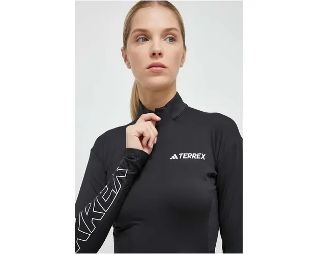 adidas TERREX hanorac Xperior culoarea negru, cu imprimeu