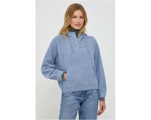 Pepe Jeans bluza femei, cu gluga, neted
