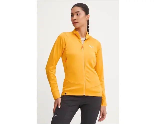 Salewa hanorac Puez Polarlite culoarea galben, neted, 00.0000028479