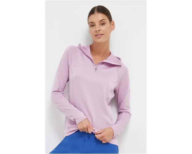 Montane hanorac Protium Lite culoarea roz, cu gluga, neted