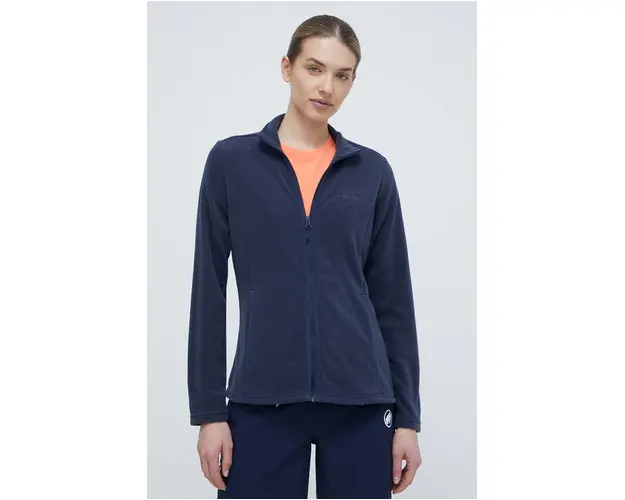 Jack Wolfskin hanorac Taunus culoarea turcoaz, neted