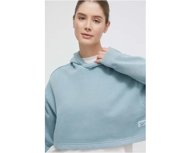 Reebok Classic bluza femei, cu gluga, neted