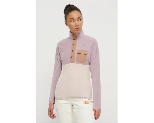 Picture hanorac Arcca culoarea roz, modelator