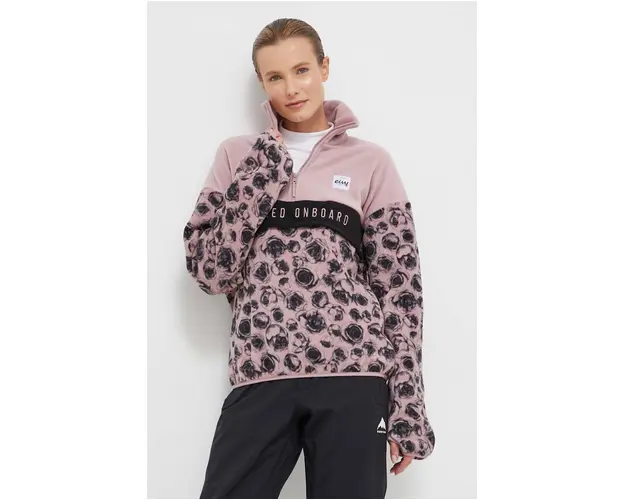 Eivy hanorac Ball culoarea roz, modelator