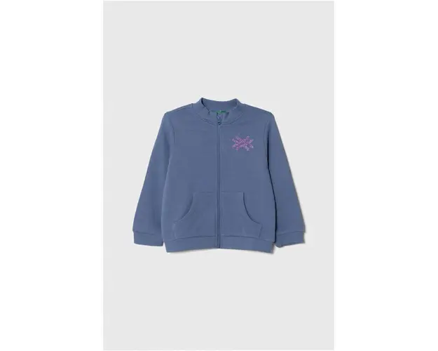 United Colors of Benetton hanorac de bumbac pentru copii cu imprimeu