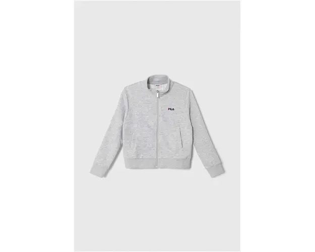 Fila bluza copii BIDINGEN culoarea gri, melanj