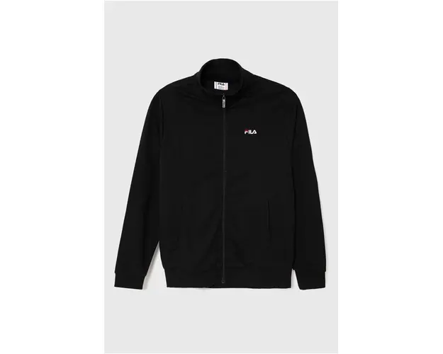 Fila bluza copii BIDINGEN culoarea negru, melanj